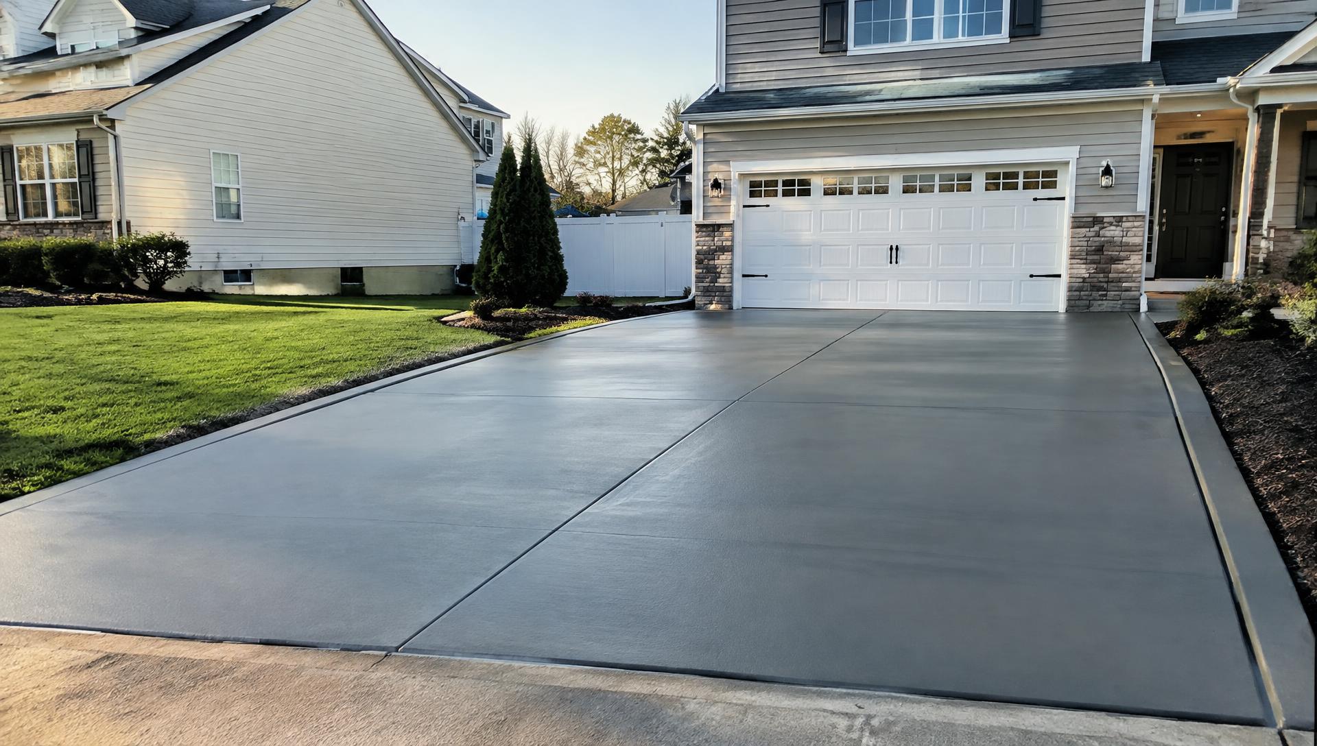 Driveways work by DePasquale Concrete